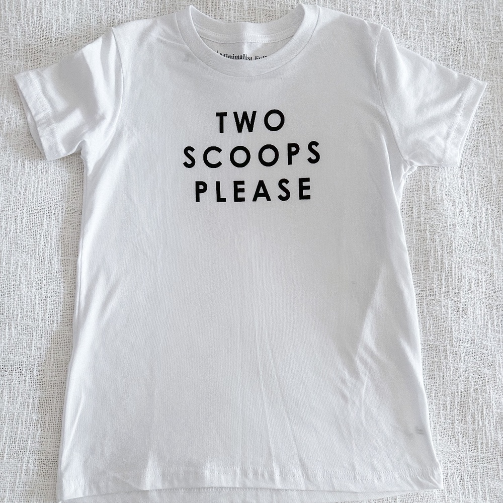 *Like New* Minimalmalist Folk Co. Kids White Shirt Size Medium